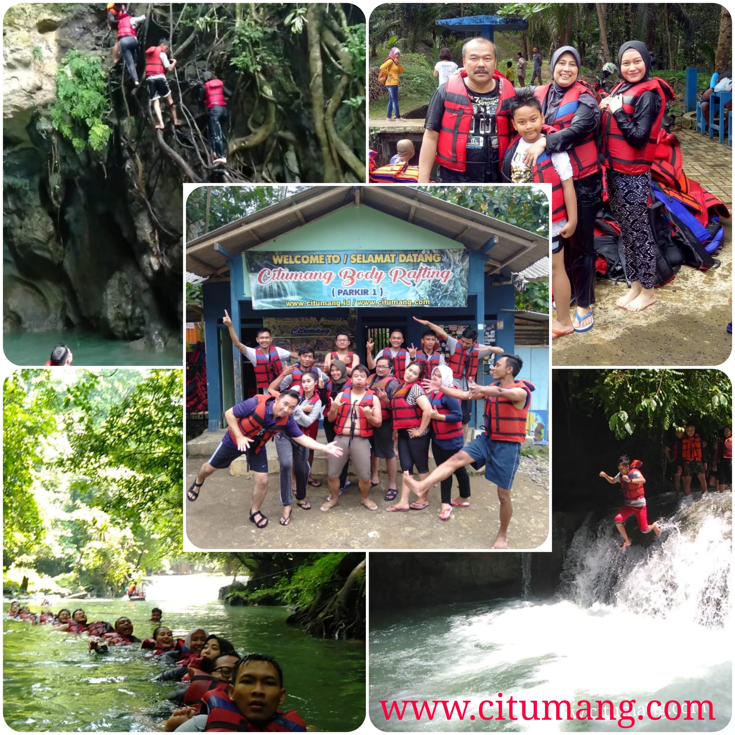 Citumang Body rafting pangandaran